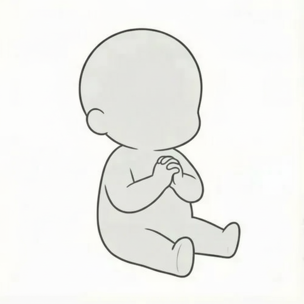 無料配布】祈っている子どものポーズ集— copainter ユーザーは商用可