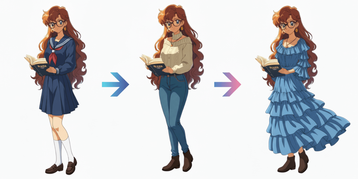 Instant Outfit Changes with the AI Assistant! How to Change a Character’s Clothing in Seconds with copainter