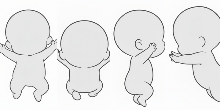 [Free Download] Jumping Children Pose Pack — Free for Copainter users, including commercial use.